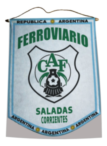 Banderin 40cm Arg Corrientes Ferroviario Saladas Ferroviario Saladas Ferroviario Saladas