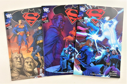 Superman Batman Poder Absoluto Planeta En Stock