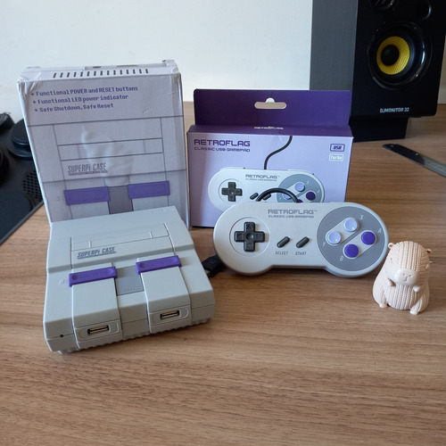Raspberry Pi 3 Com Case E Controle Retroflag Superpi (Usado)