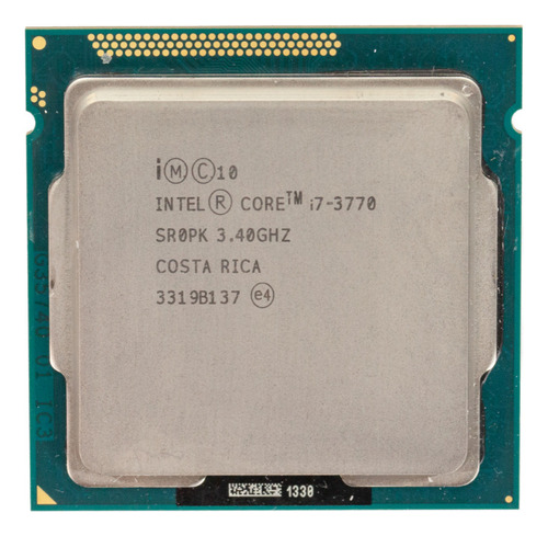 Procesador Intel Core I7 3770 3.40ghz Socket 1155 3ra Gen