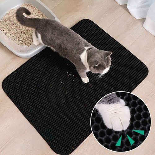 Imagen 2 de 5 de Tapete Recolector De Arena Para Gatos