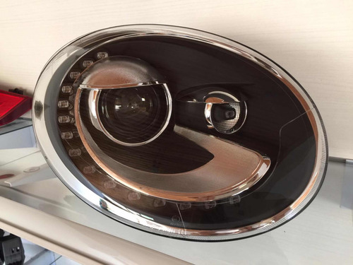 Farol De Led Volkswagen Fusca Tsi Par