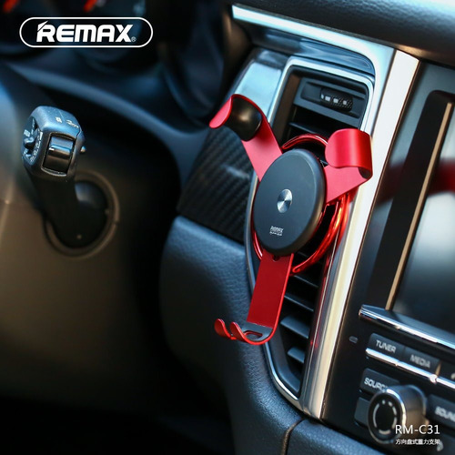 Imagen 3 de 3 de Porta Celulares Para Auto Practico Y Ligero Remax Rm-c31