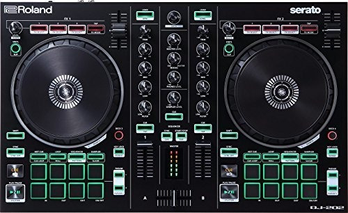 Controlador Cuatro Cubiertas Con Serato Dj Pro Dj-202