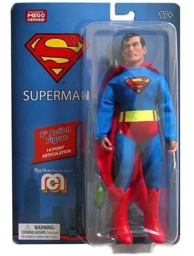 Mego Superman Muñeco Juguete Figura Superheroes Dc Multivers