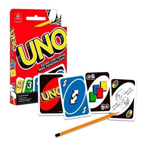 Jogo De Cartas Uno Original Copag Mattel