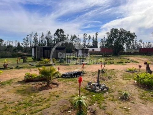 Parcela Comercial 11.000 M2 Con 7 Cabañas En Algarrobo