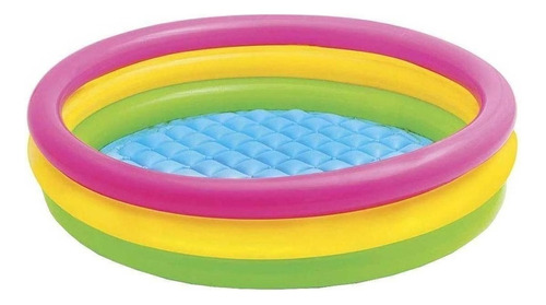 Piscina Inflable Redonda Intex De 114cm X 25cm 131l