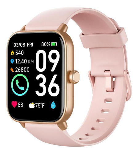 Smartwatch Gadgets&fun Square Alexa Unisex