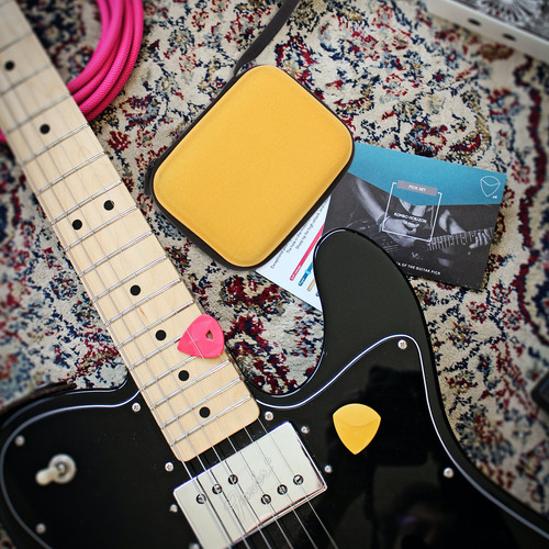 Funda Portátil Para Púas De Guitarra