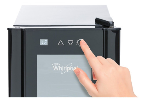 Cava De Vinos Whirlpool Wzc12a 12 Botellas Vertical 33 Lts
