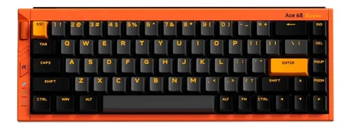 Teclado Mchose Ace 68 Turbo 65% Rapid Trigger Alumínio Cnc