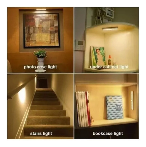 Sensor De Luz Nocturna Led Automático De 3 Piezas