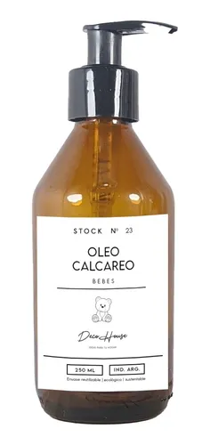 Set 3 Dispenser Bebe Shampoo Espuma De Ducha Oleo Calcareo