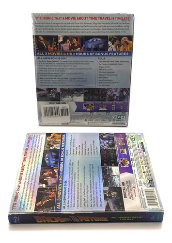 Blu-ray Back To The Future 30th Anniversary Trilogy / Nuevo