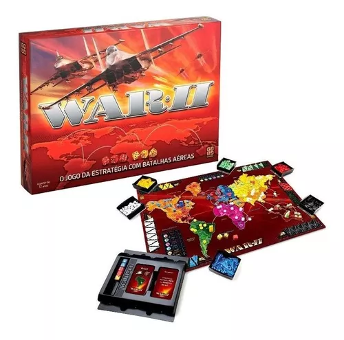 Brinquedo Jogo De Estrategia War Especial Grow Novo