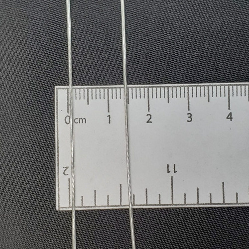 Imagen 5 de 7 de Cadena Plata Clapton X 45 Cm 2 Grs