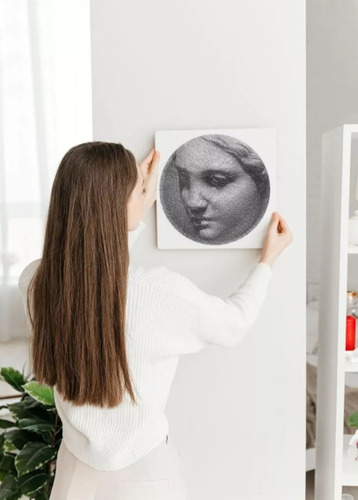 Kit De Artesanato Para Transformar Foto Em Quadro Ringstring