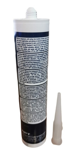 Imagen 3 de 6 de Silicón Para Materiales Grado Alimenticio 300ml Transparente