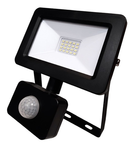 Imagen 4 de 10 de Reflector Led 30w Exterior Interior Sensor Luz Blanca Ip65