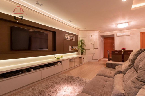 Apartamento Com 3 Dormitórios À Venda, 122 M² Por R$ 997.000,00 - Batel - Curitiba/pr - Ap0907