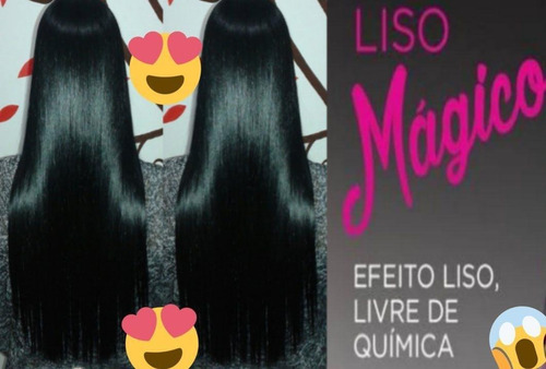 Liso Mágico Shampoo + Condicionador + Fluído + Óleo Lowell