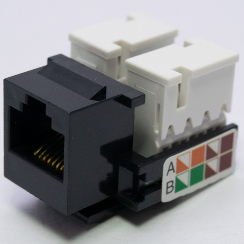 Conector Rj45 Hembra 8p8c Categoria 5 A Y B