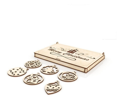 Kit 30 Pzs. Copos De Nieve Navideñas 10cm Para Pintar