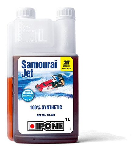 Aceite Sintetico Moto De Agua Ipone Samourai Jet 2t