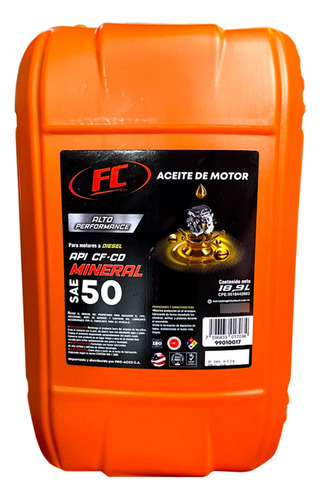 Paila Aceite Fc Diesel 50