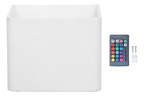 Lámpara De Pared Tipo Candelabro De Aluminio, Luz Led Rgb, R