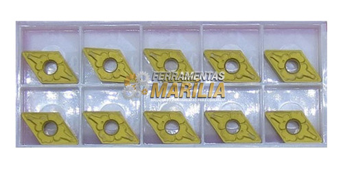 Pastilha Inserto Vidia Dnmg 110408 Tm T9015 Tungaloy