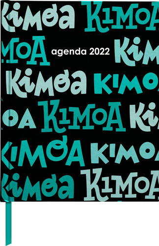 Agenda Anual Semana Vista 2022 Kimoa - Kimoa -(t.dura)- * 