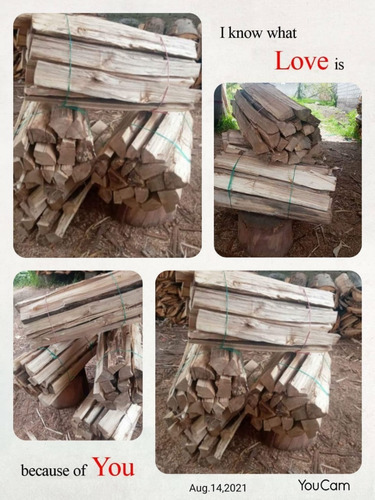 Atado De Leña Rajada Para Chimenea - Quito Y Valles