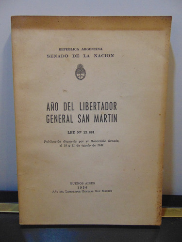 Adp Año Del Libertador General San Martin / Bs. As. 1950