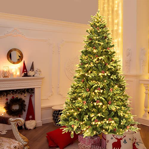 Árbol De Navidad Artificial Con Las Luces Preinstaladas
