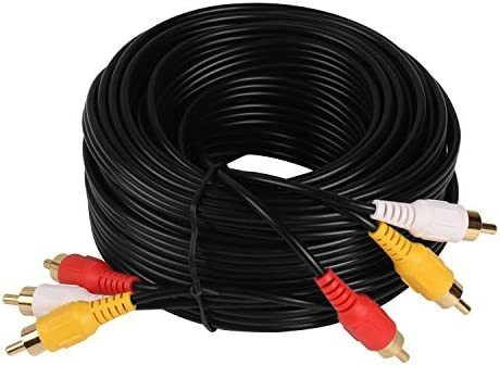 Cable Rca A Rca / 10 Metros / Somos Mayoristas