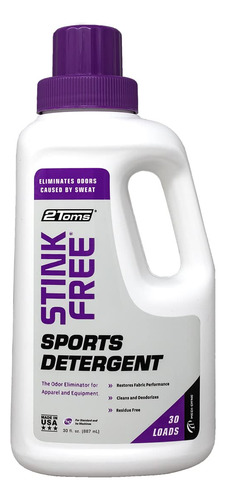 2toms Stinkfree Sports - Detergente Para Ropa Deportiva, Sin