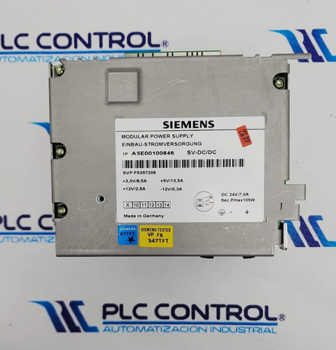 Siemens A5e00100846 Fuente De Alimentación