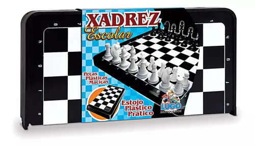 Jogo Xadrez/Trilha Scalibu Sports Pro c/ Estojo.