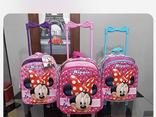 Mochila De Ruedas Minnie Mouse