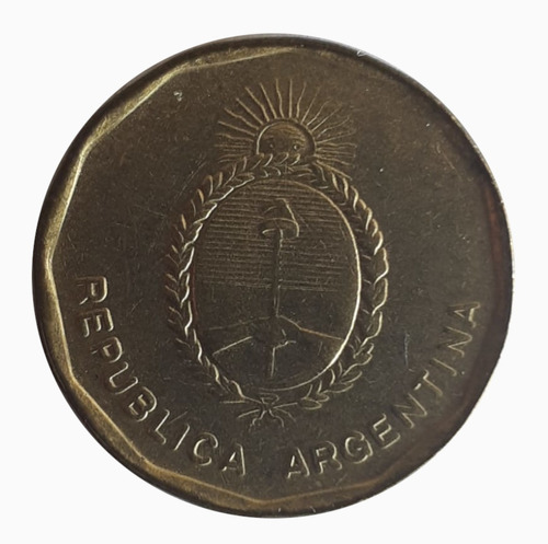 Moneda Argentina 1988 10 Centavos Austral