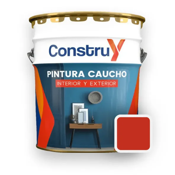 Pintura Clase A Rojo Caucho