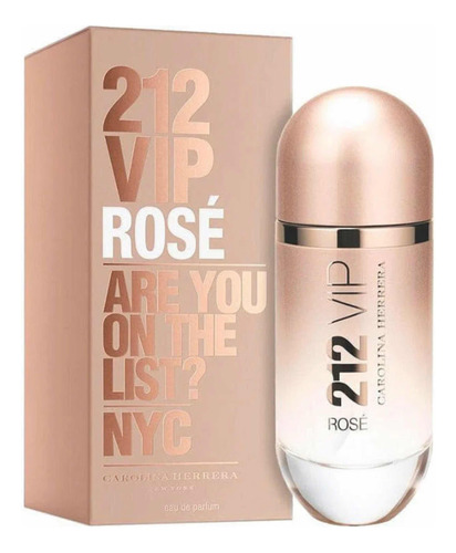 Perfume Carolina Herrera 212 Vip Rose Edp 80ml (m) Original