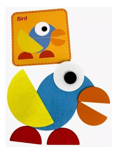 Imagen 5 de 7 de Rompecabezas Puzzle Juego Madera Montessori 39 Piezas Niños