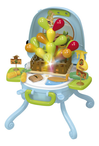 Valijita Mesita Didáctica Cactus Juguete Zippy Toys Color Valijita Cactus