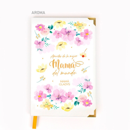 Libreta De Notas A6  Aroma Rayado