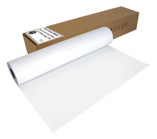 Rollo Papel Mate Recubierto 170gs. 1.07cm X 30m Plotter