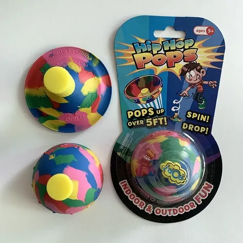 Pelota Mágica Extensible Arcoíris – Juguete Sensorial De Respiración Para Niños Y Adultos (Tamaños M Y L)
