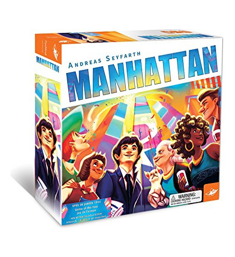 Foxmind Juegos: Manhattan, Nueva Edición, Reimpresión De Un